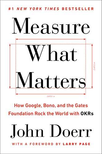 livros sobre metodologia okr measure what matters